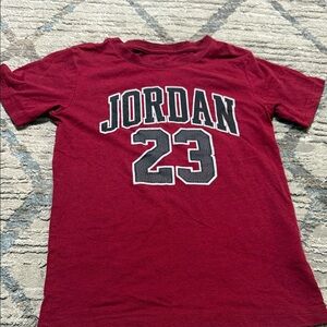 Jordan Kids Burgundy Graphic Tee